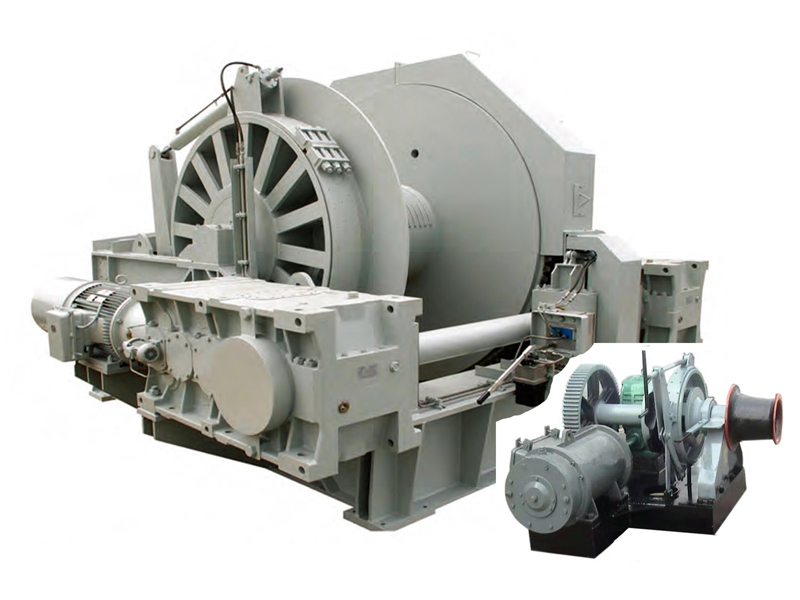 船用絞車、絞盤、起錨機、絞纜機