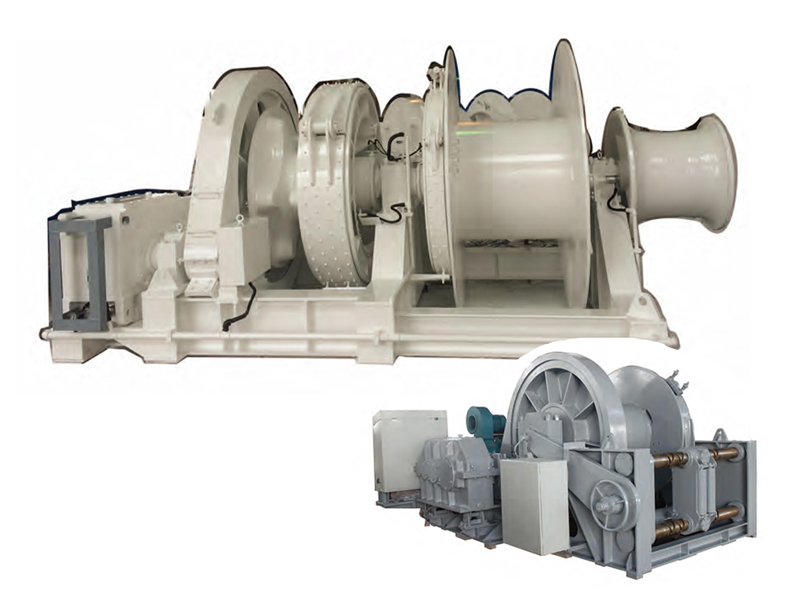 船用絞車、絞盤、起錨機、絞纜機